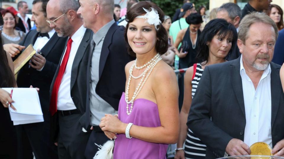 Modelka Jana Doleželová - tentokrát přišla sama